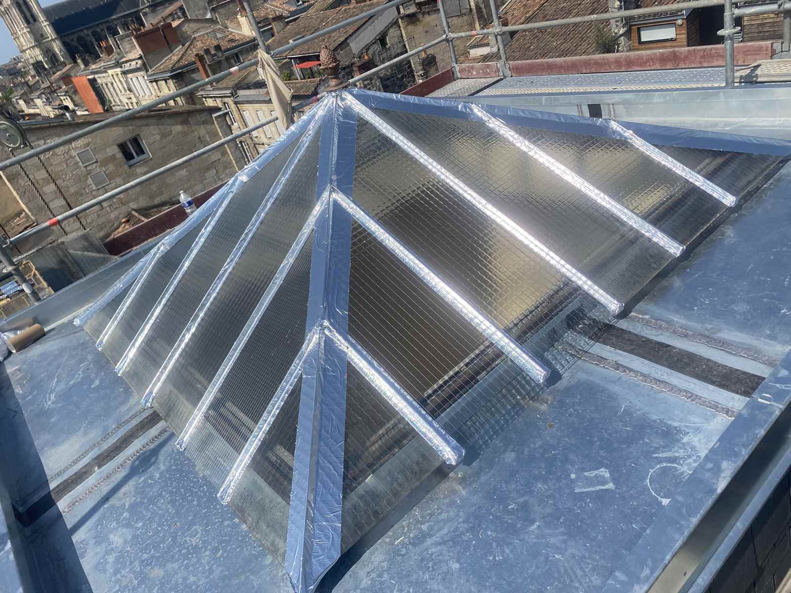 R fection Des Ch neaux En Zinc Bordeaux Combles Et Toitures